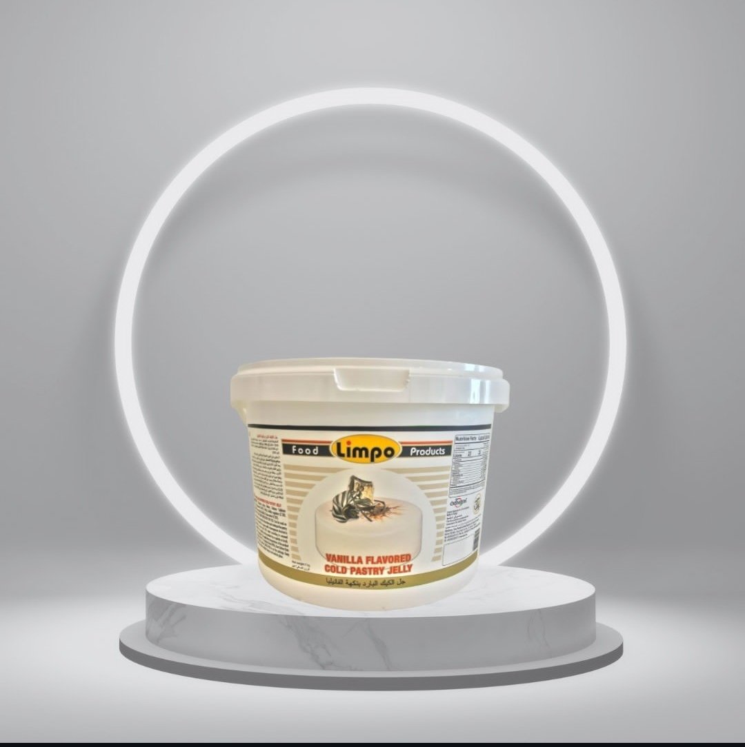 جل الكيك البارد بنكهة الفانيليا 5 كيلو