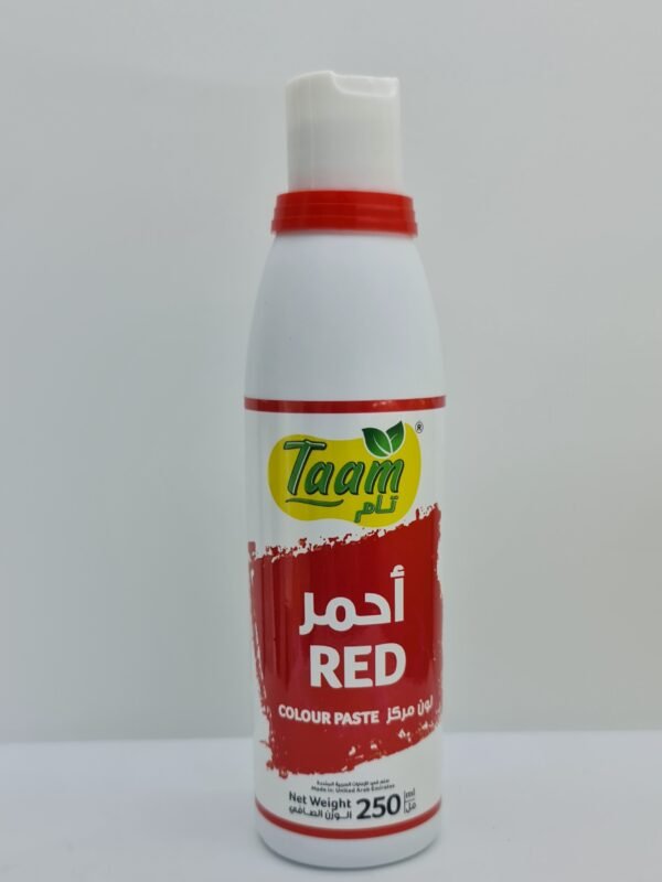 لون معجون مركز احمر 250جرام
